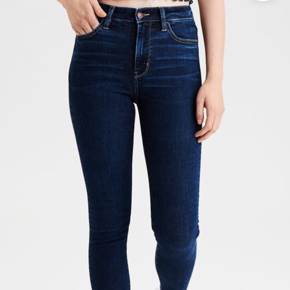American Eagle Super Hi-rise jegging